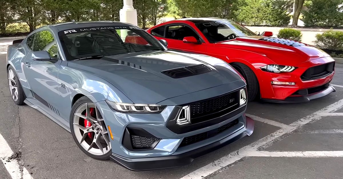 Modded Mustang Showdown: Find Out How A Previous Gen GT Compares To A 2024 Ford Mustang RTR