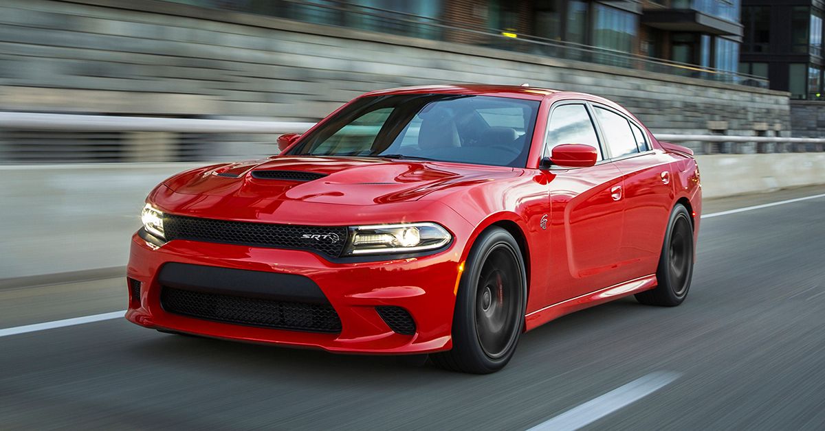 2020 Dodge Charger SRT Hellcat Driving On A Highway