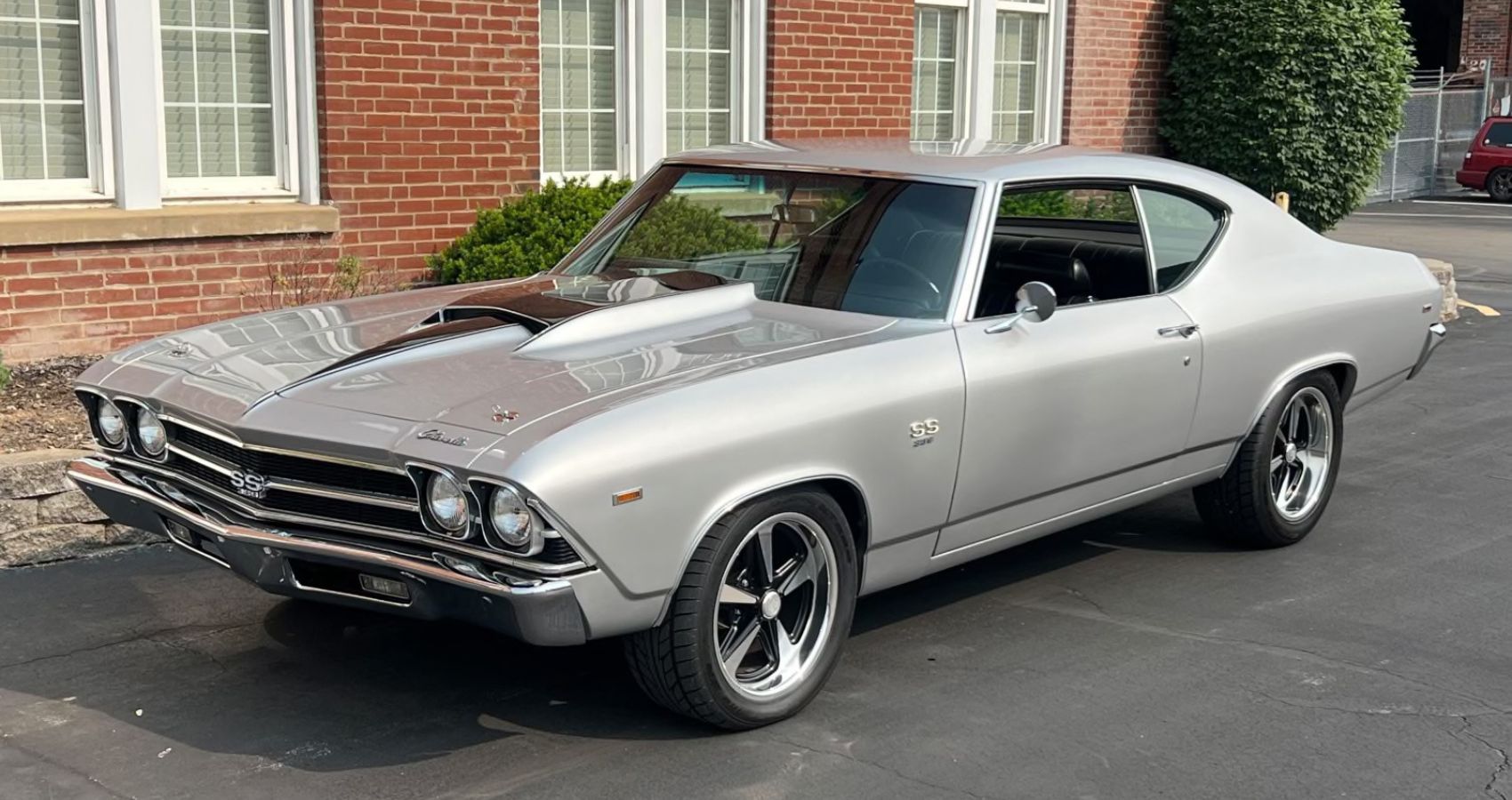 1969 Chevrolet Chevelle classic muscle car parked