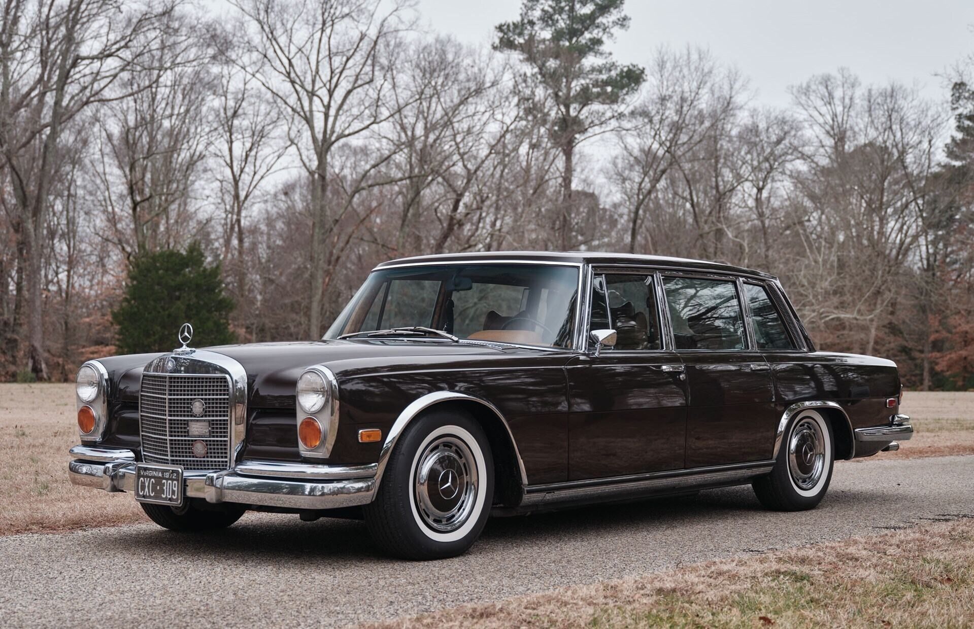 1972 Merccedes Benz 600 tobacco brown