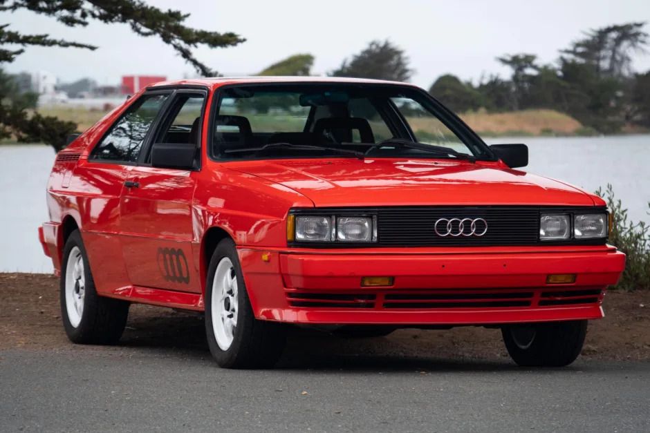 1983 Audi Quattro red