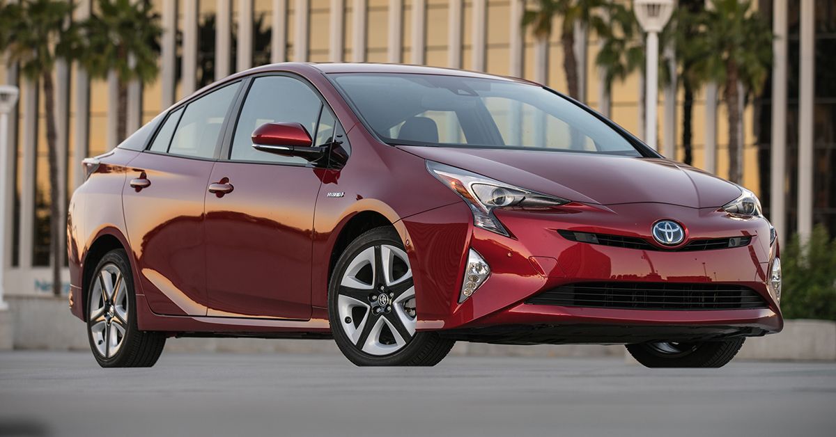 Toyota Prius 2018 marrom