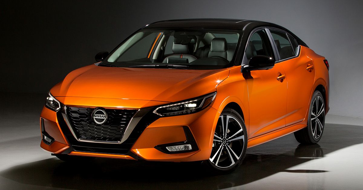 Laranja 2020 Nissan Sentra