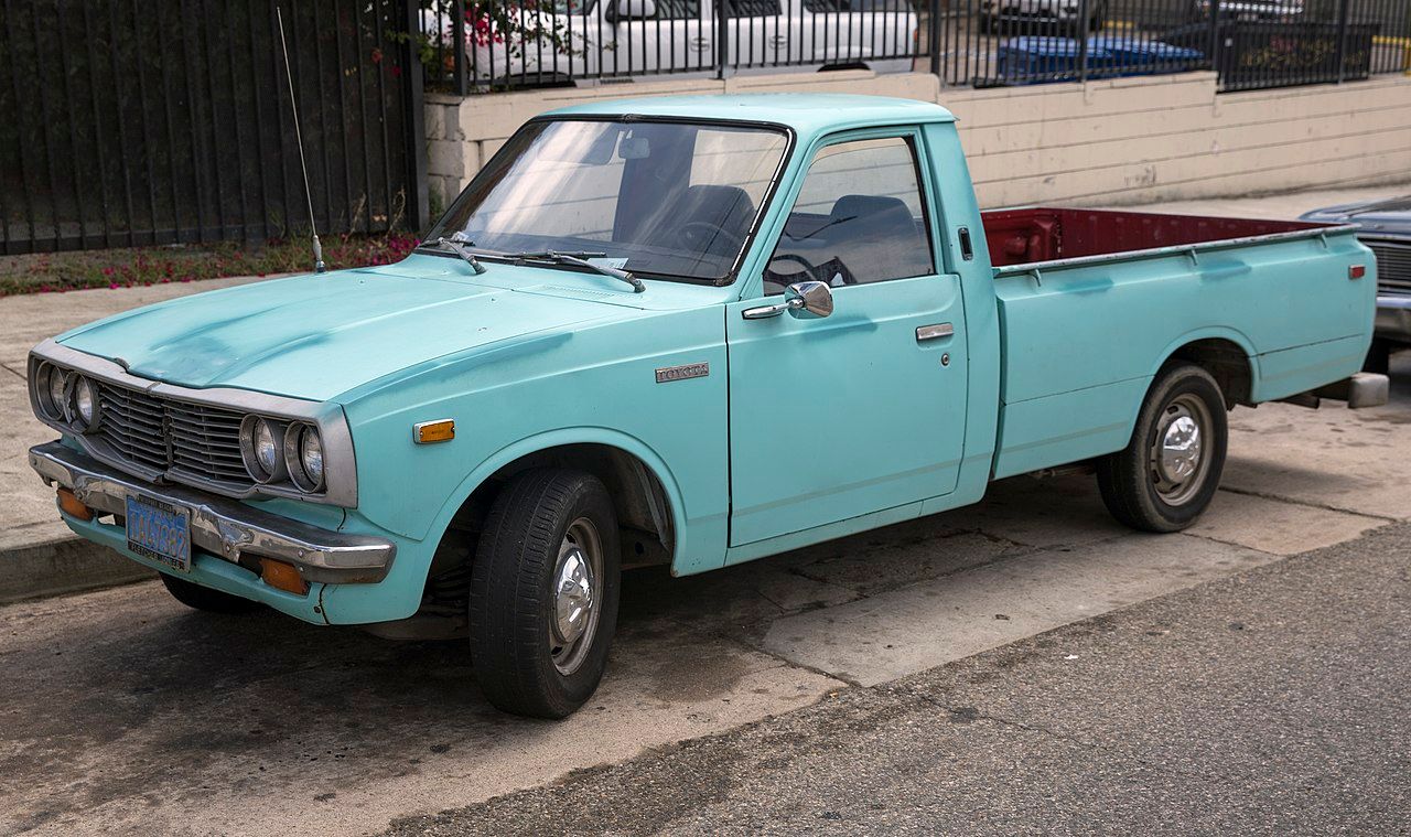 Toyota Hilux 1975 - parked on the road