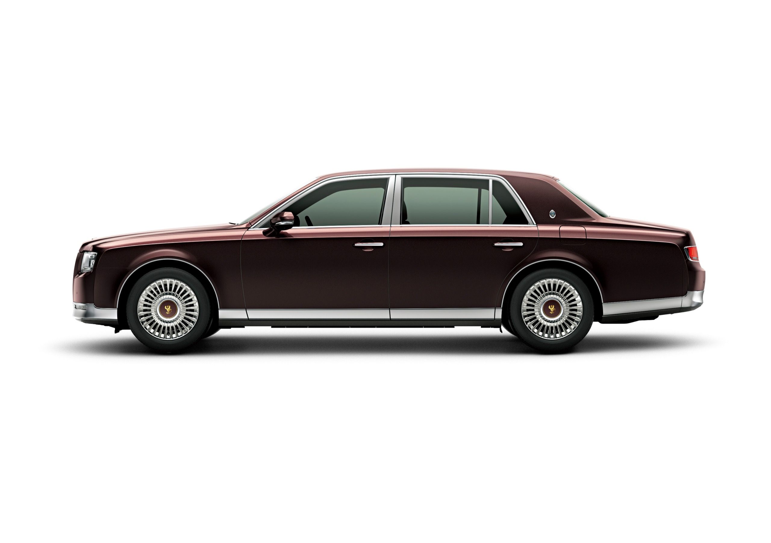 Burgundy Toyota Century