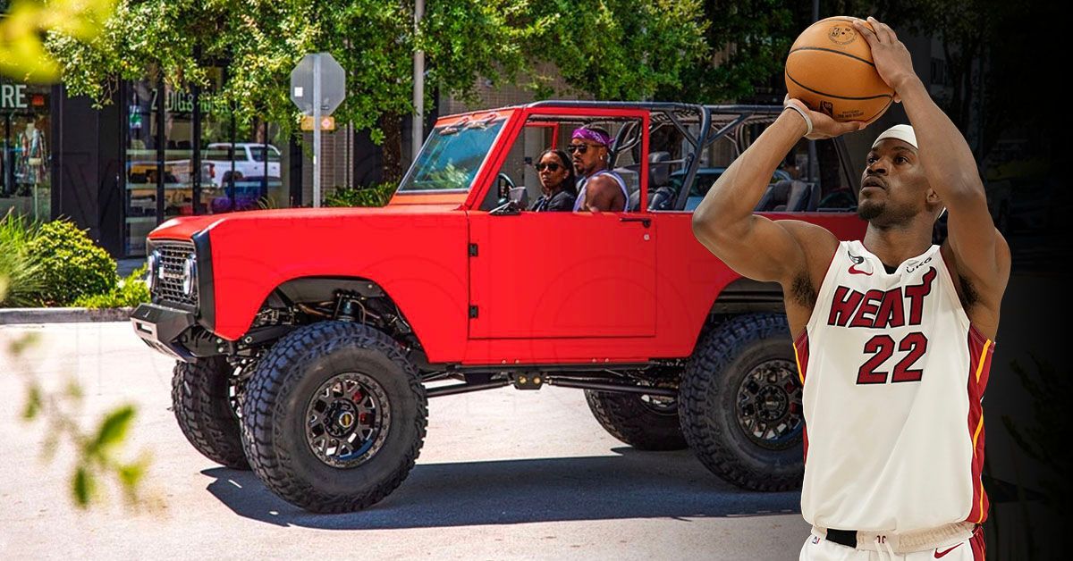 Jimmy Butler’s Growing Car Collection Ford Bronco