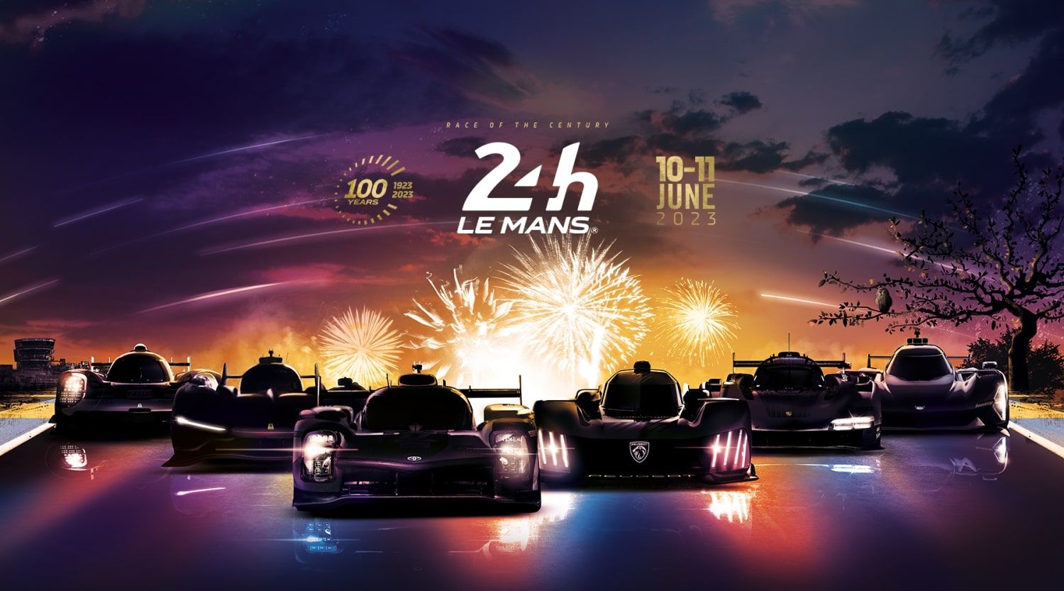 Le Mans Centenary Poster