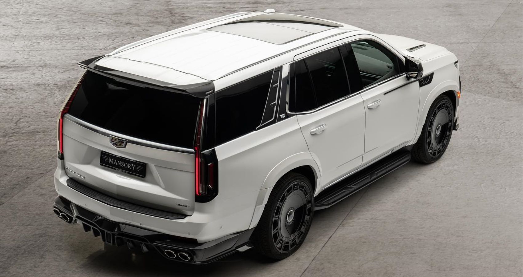 This Tuned Cadillac Escalade With The Mansory Treatment Gets Massive 26