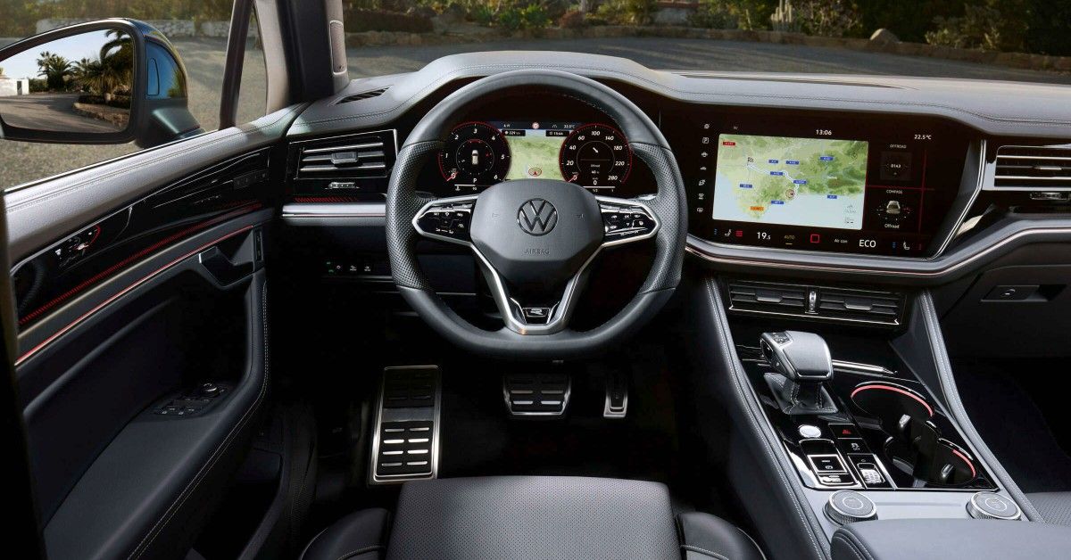 Новый интерьер VW Touareg