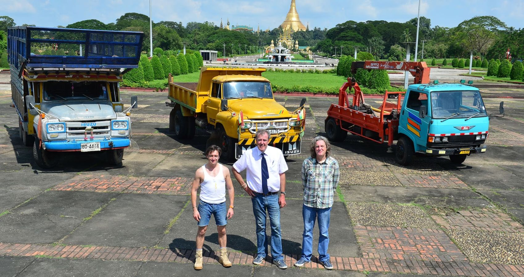 Top Gear Burma Special Full Truck Lineup