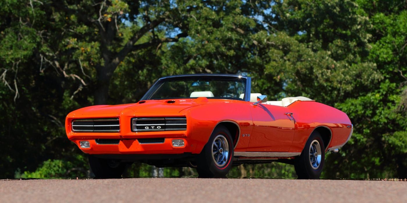 1969 Pontiac GTO Ram Air IV conversível cortado