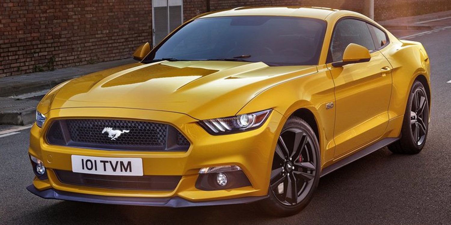 2015 Ford Mustang GT in Yellow