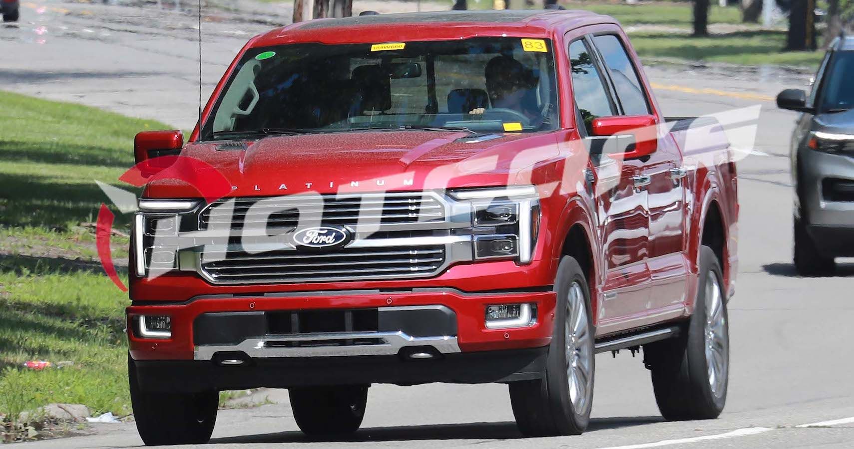 SPIED Our First Look At The 2024 Ford F150 Platinum's Refreshed Exterior
