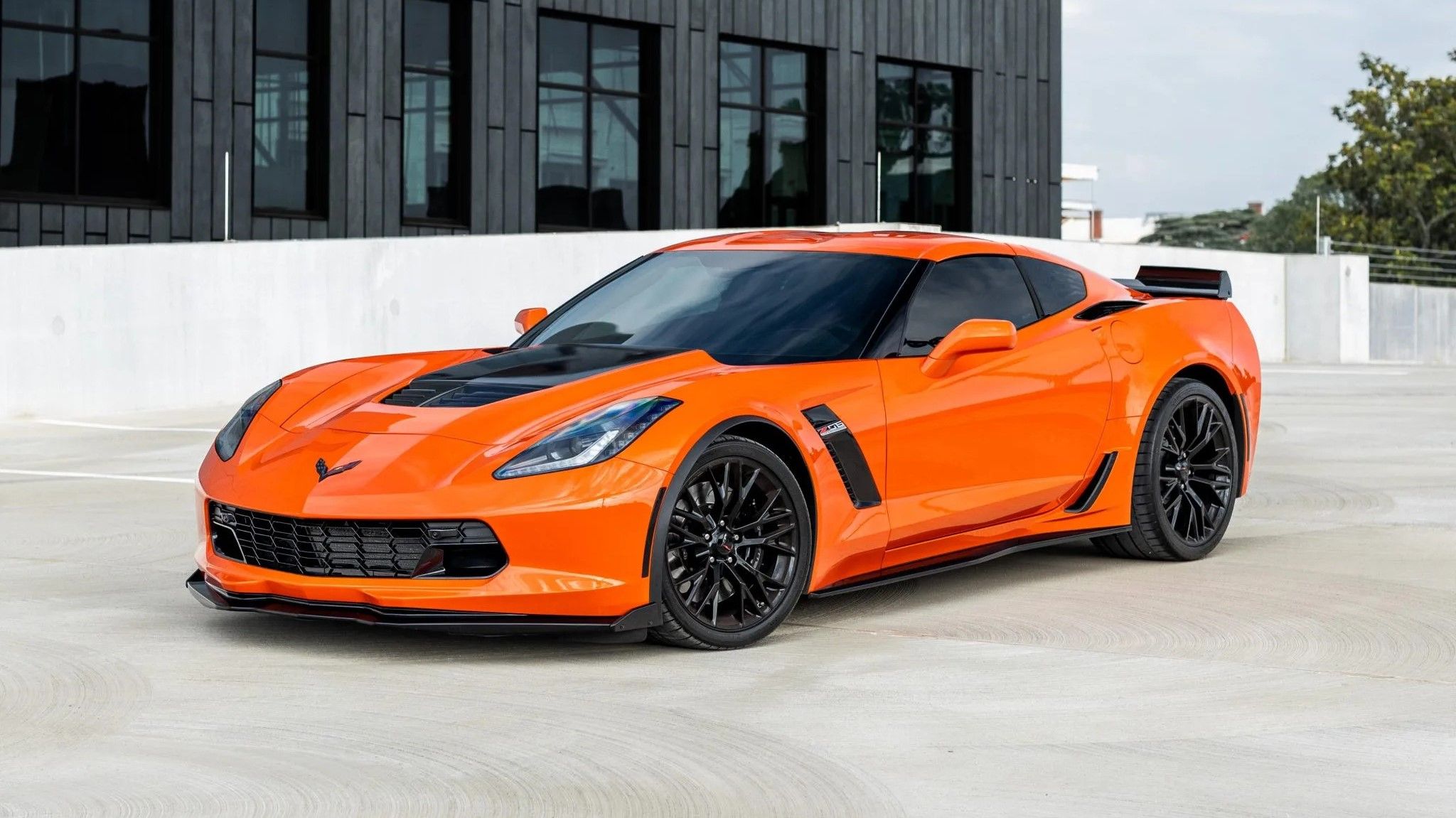 Chevrolet C7 Corvette Z06 Laranja 2019