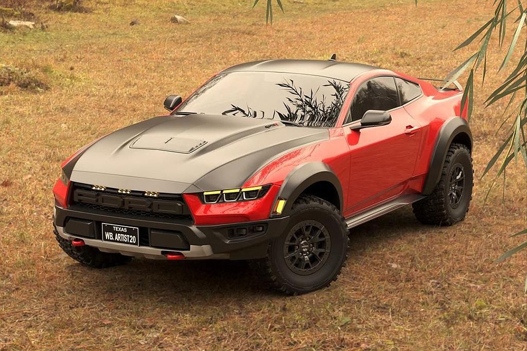 Ford Mustang Raptor Render