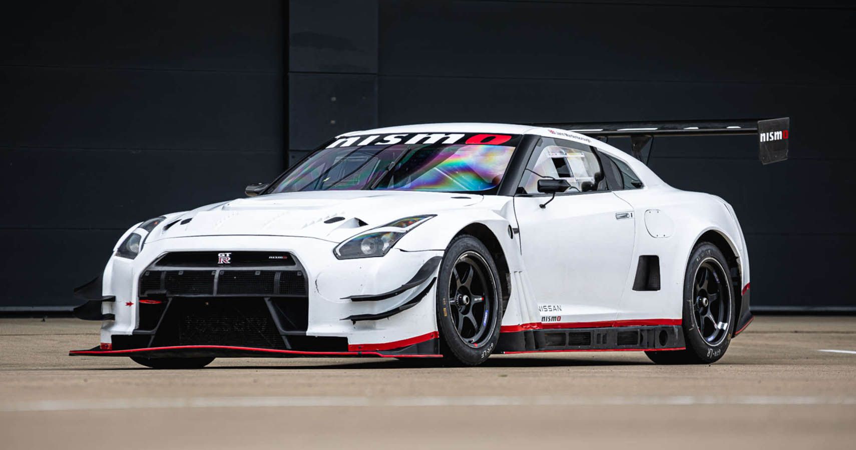White 2014 Nissan GT-R NISMO GT3 Race Car From Gran Turismo Movie Up For Auction