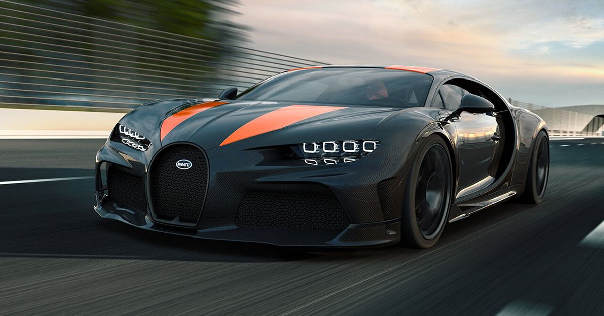 Bugatti Chiron Super Sport 300+ On Track