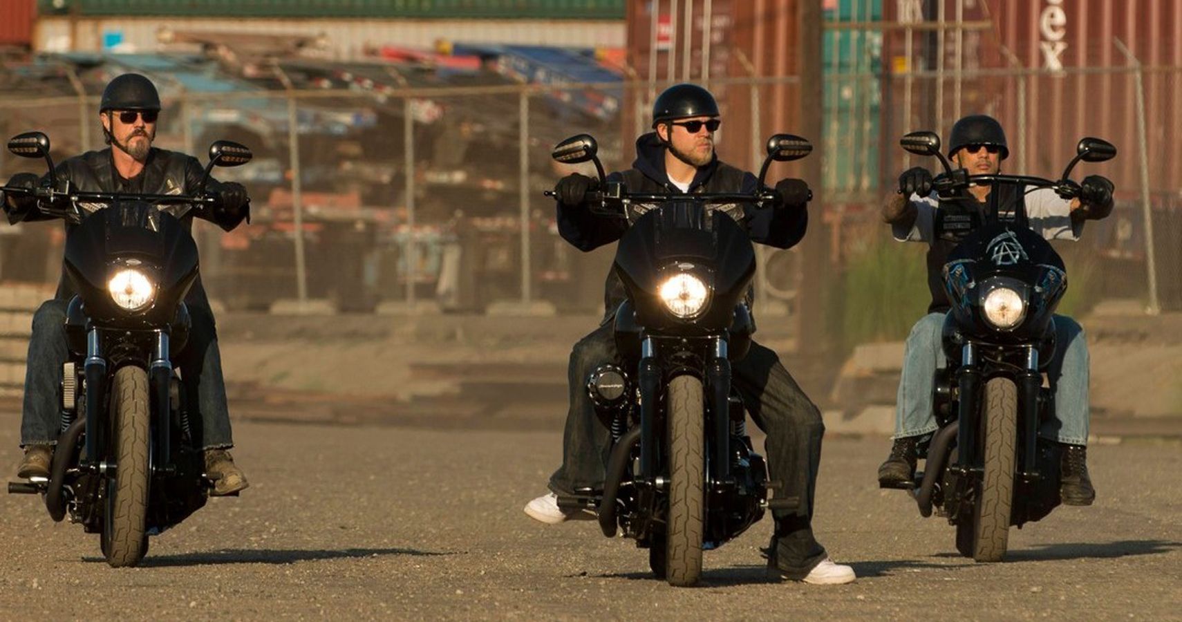 Sons of Anarchy Cast Riding Their Favorite Harley-Davidsons