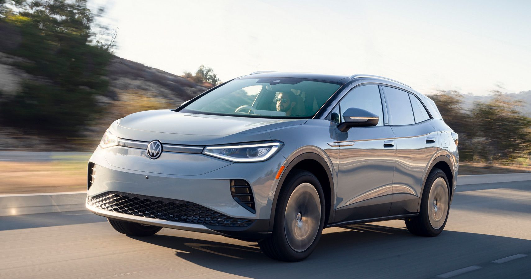 Volkswagen ID.4 em movimento