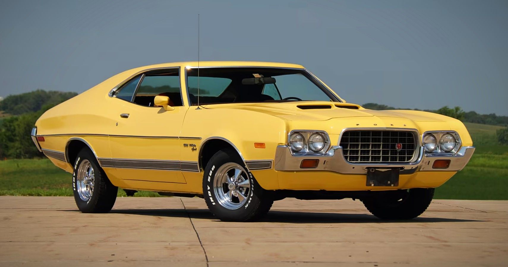 1972 Ford Gran Torino Sport  Classic cars, Muscle cars, American muscle  cars