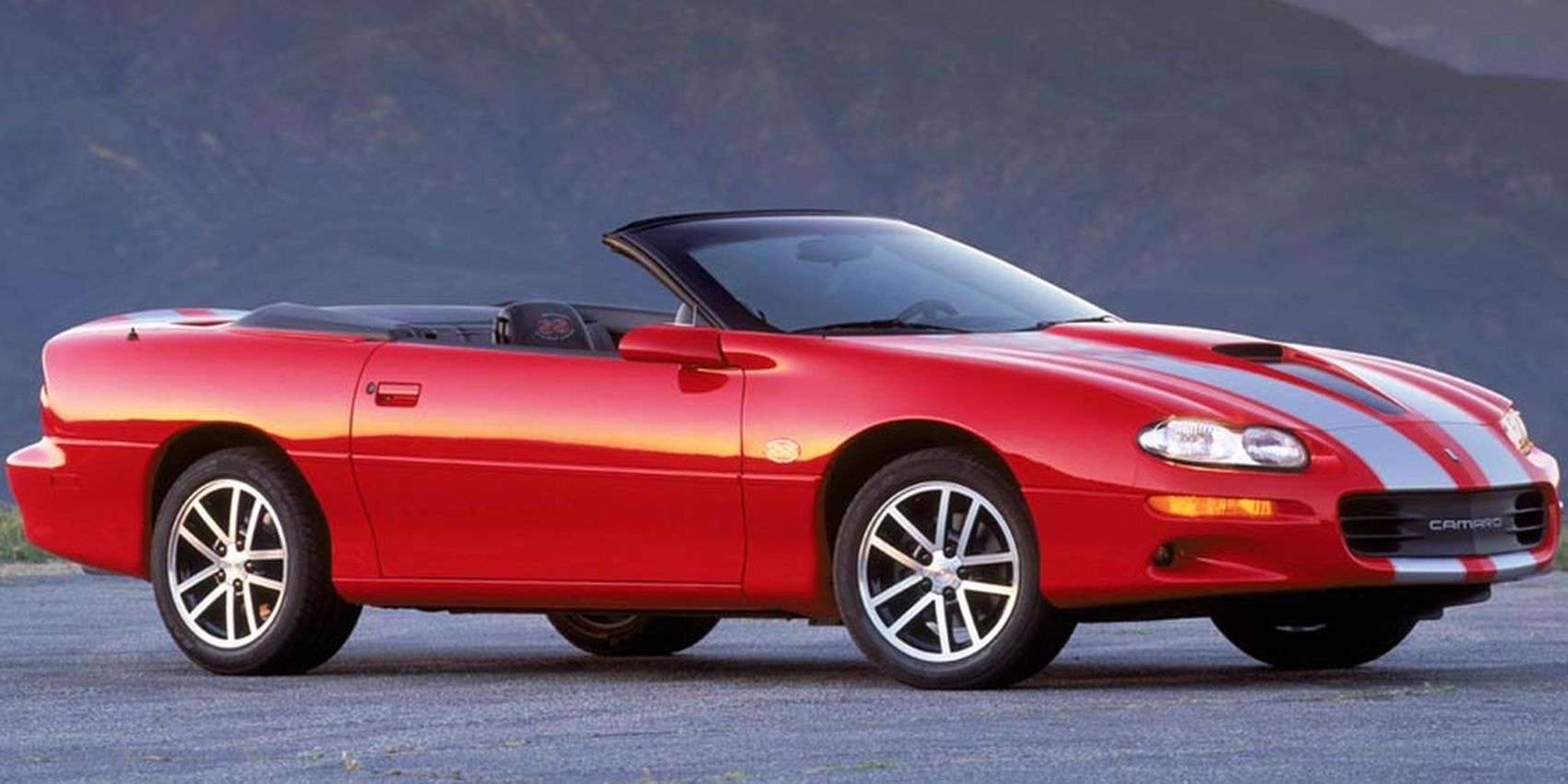 2002 Chevrolet Camaro SS 35º aniversário conversível cortado
