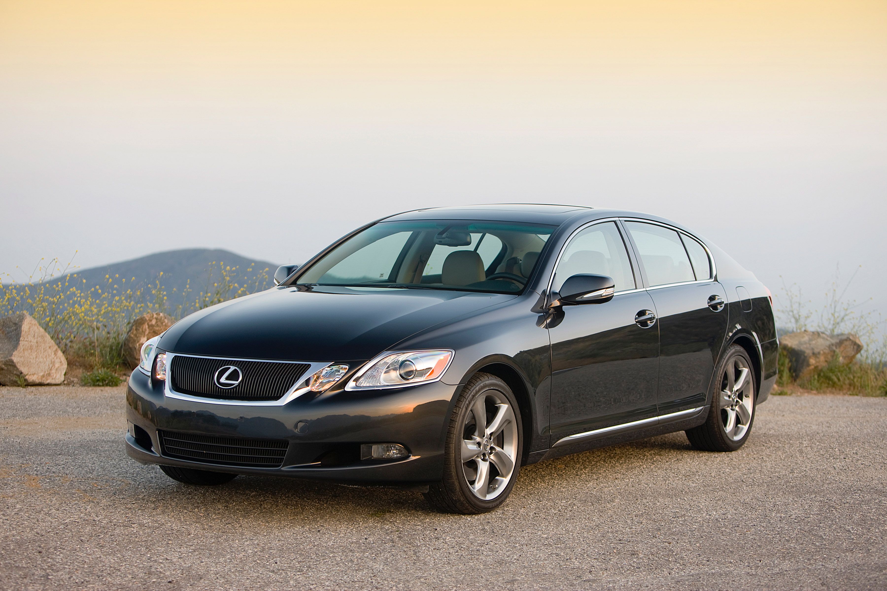 2010 Lexus GS 350 em preto