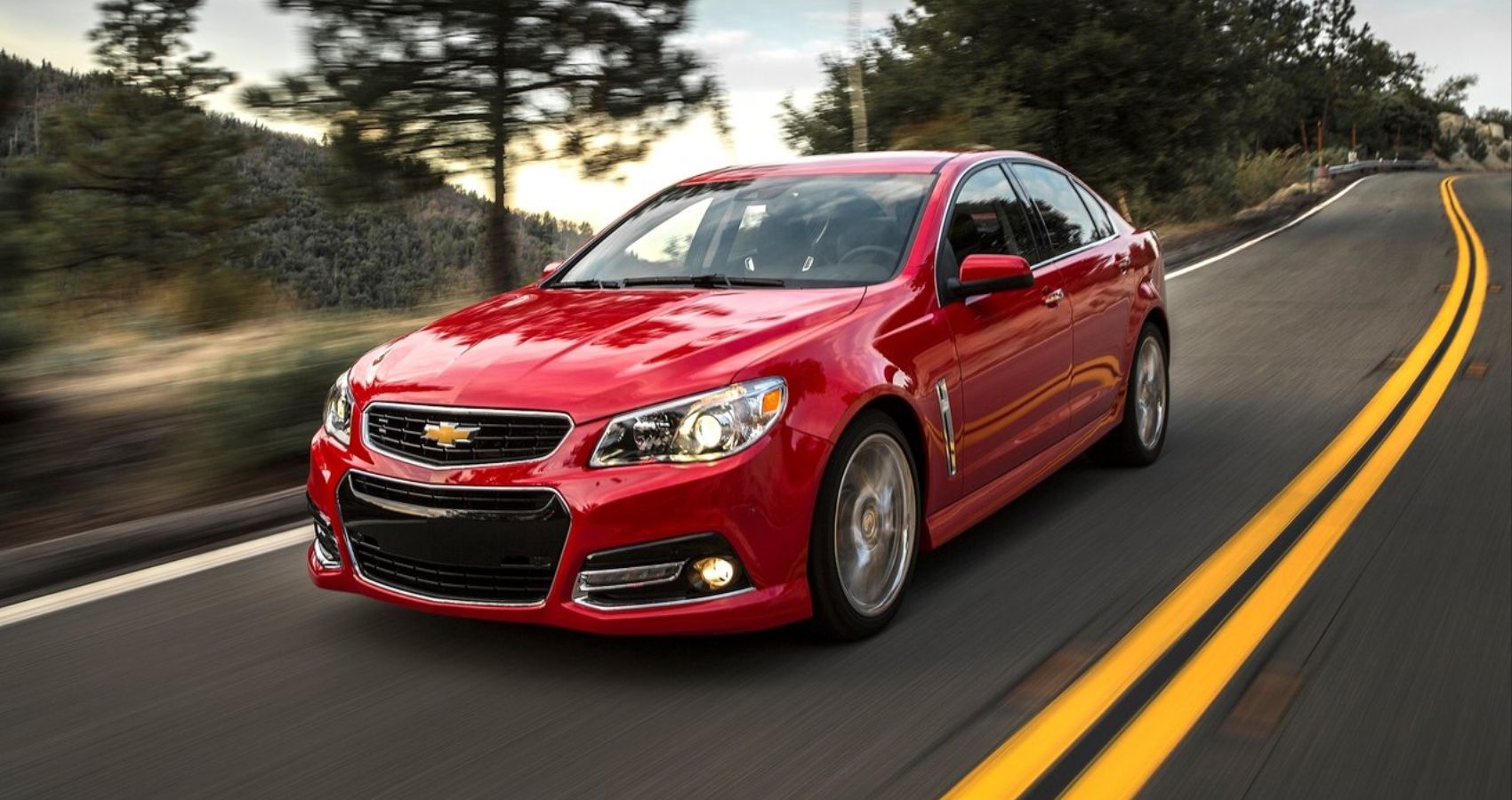 2014 Chevrolet SS Front Quarter View Red