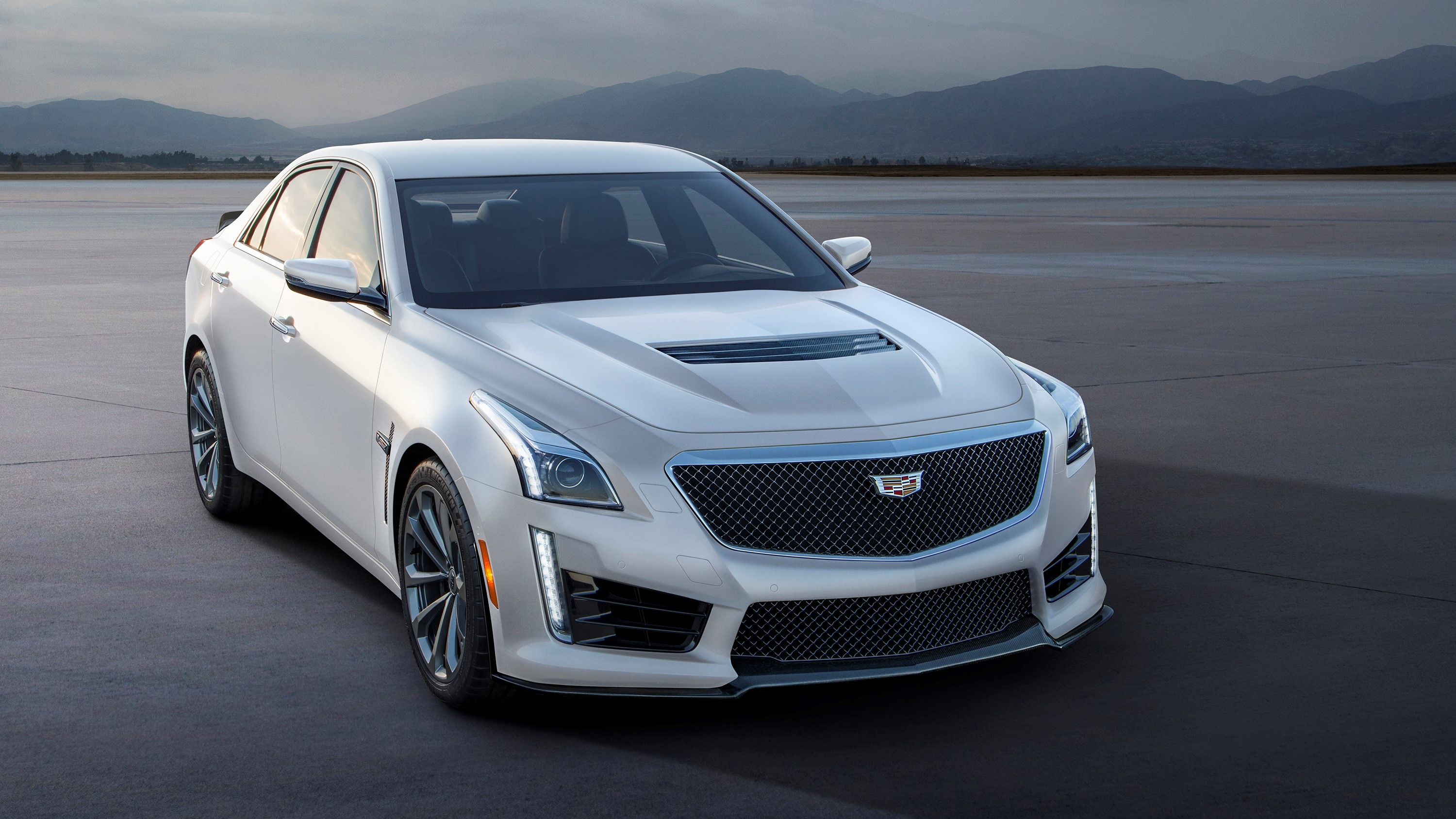 White 2016 Cadillac CTS-V