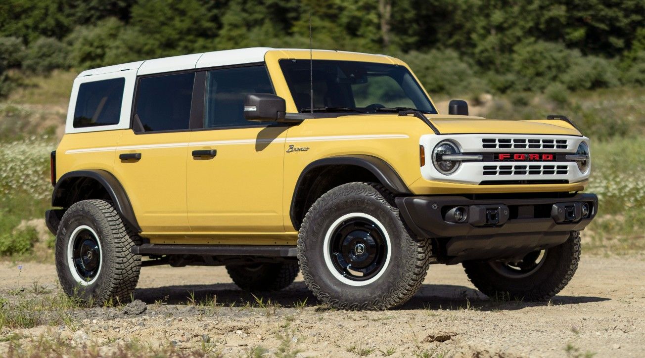 2023 Bronco Heritage Edição Limitada em Yellowstone Metálico