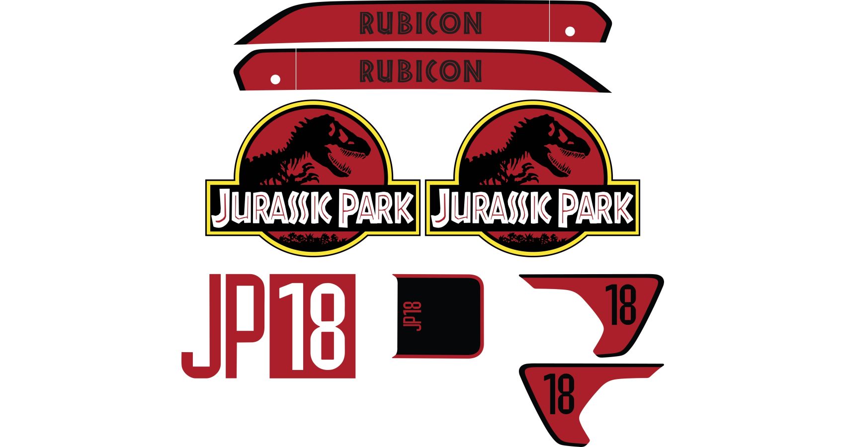Jeep Wrangler And Gladiator Jurassic Park Package