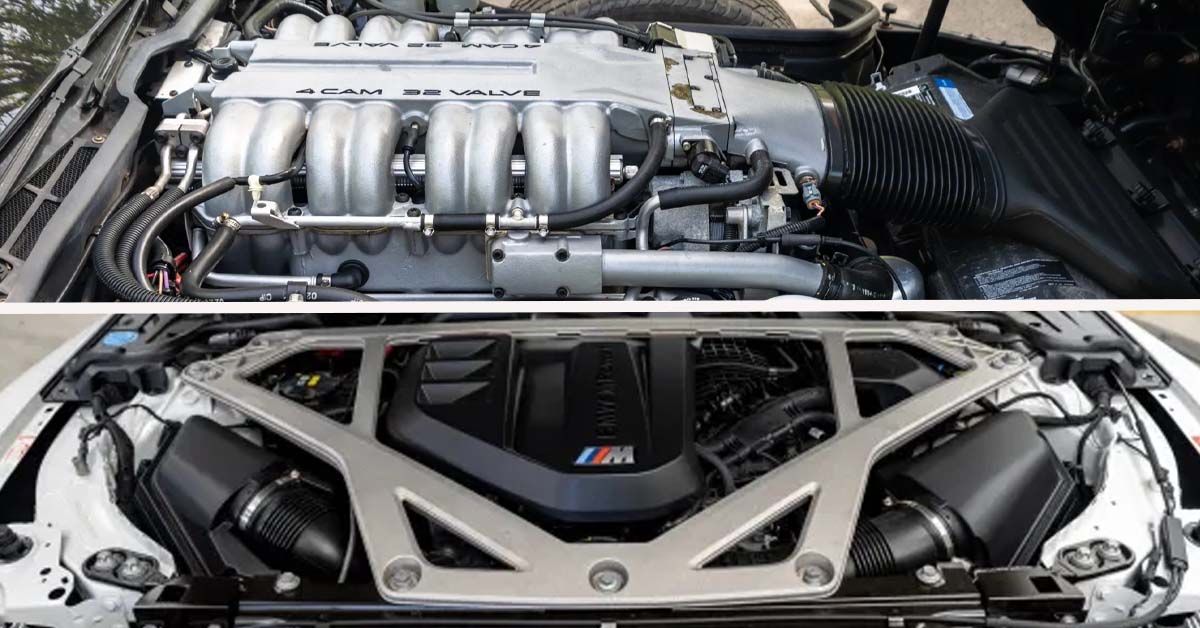Chevy Small Block LT5 V8 vs BMW S58 engine