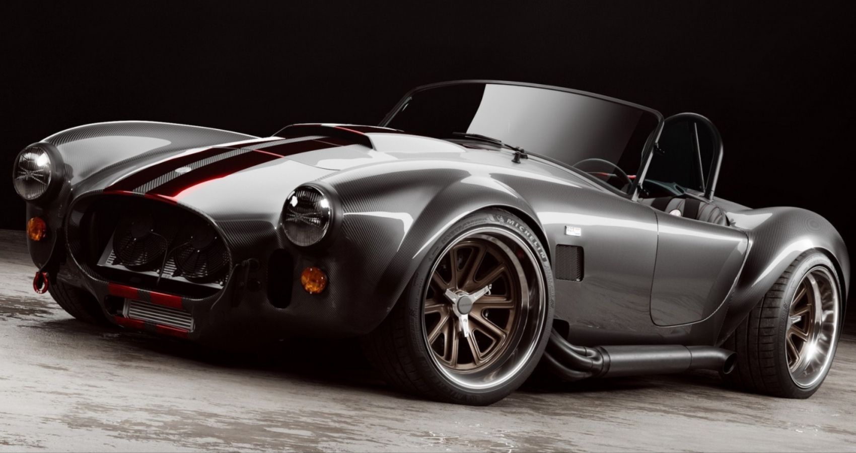 The Classic Recreations 1,000-HP Diamond Edition Shelby Cobra Is The ...