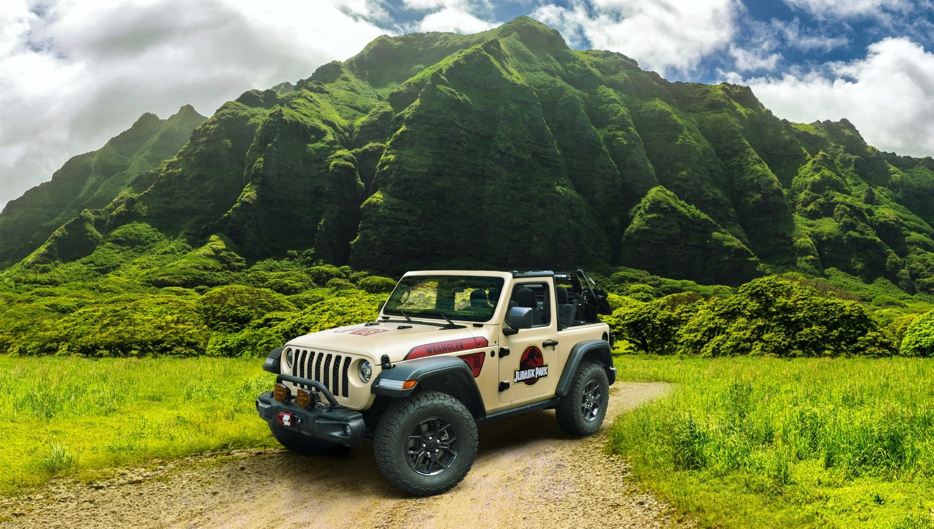 Jeep Wrangler With Jurassic Package