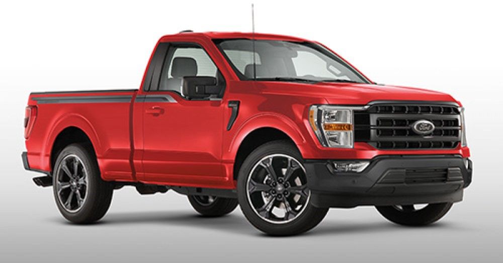 Ford F-150 FP700 Pack, front quarter view