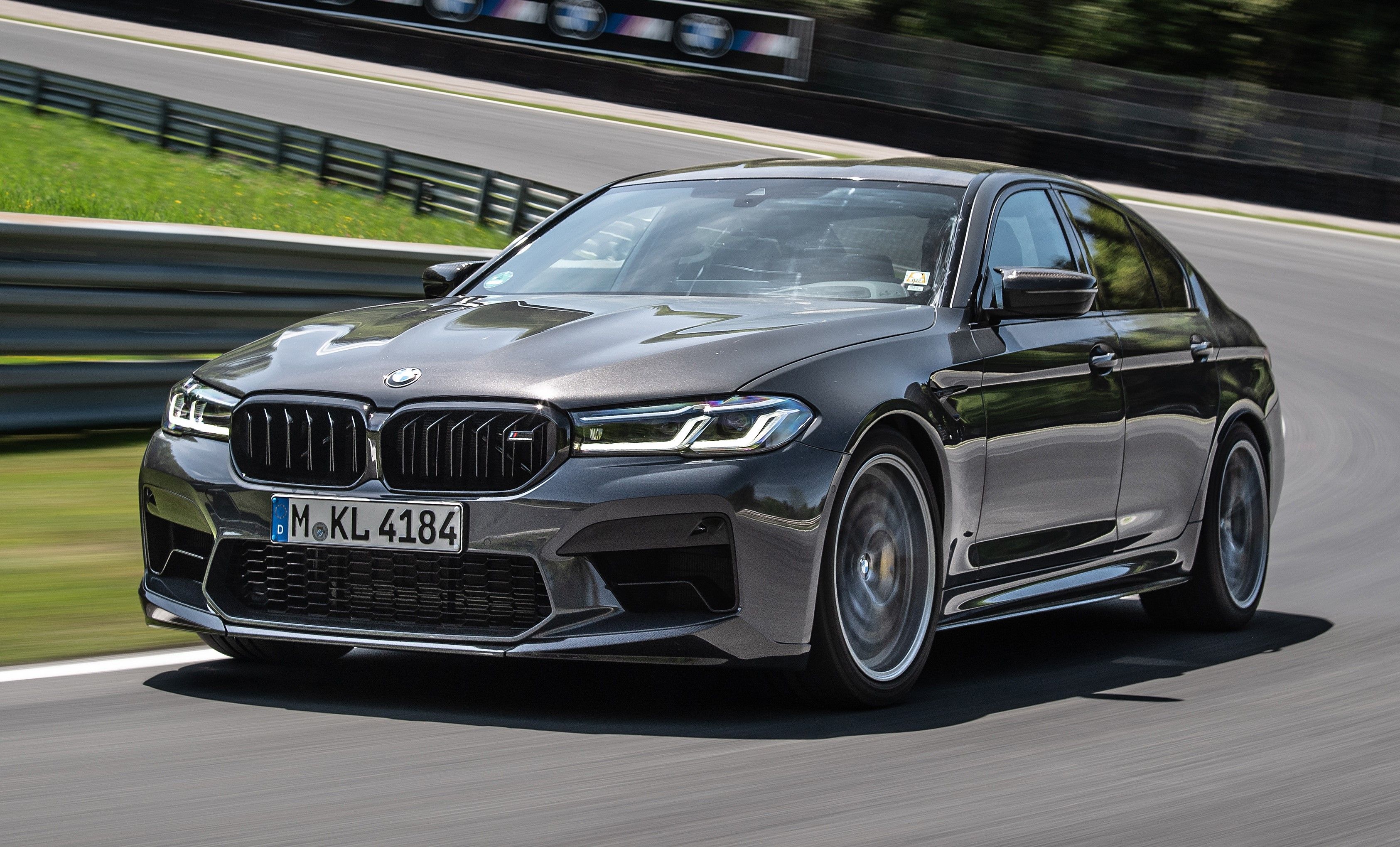 2023 BMW M5 Competition driven on the track