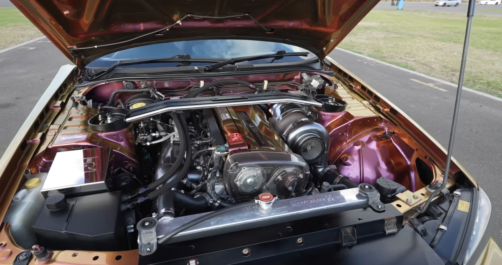 This Nissan R34 GT-R Has A Paint Job Way More Expensive Than You Might Think