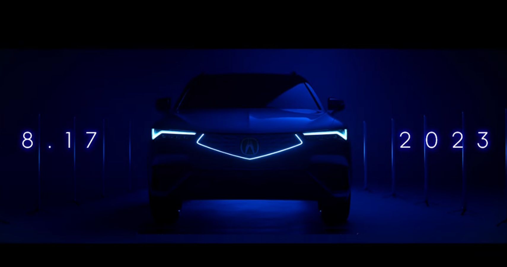 The front end of the 2024 Acura ZDX