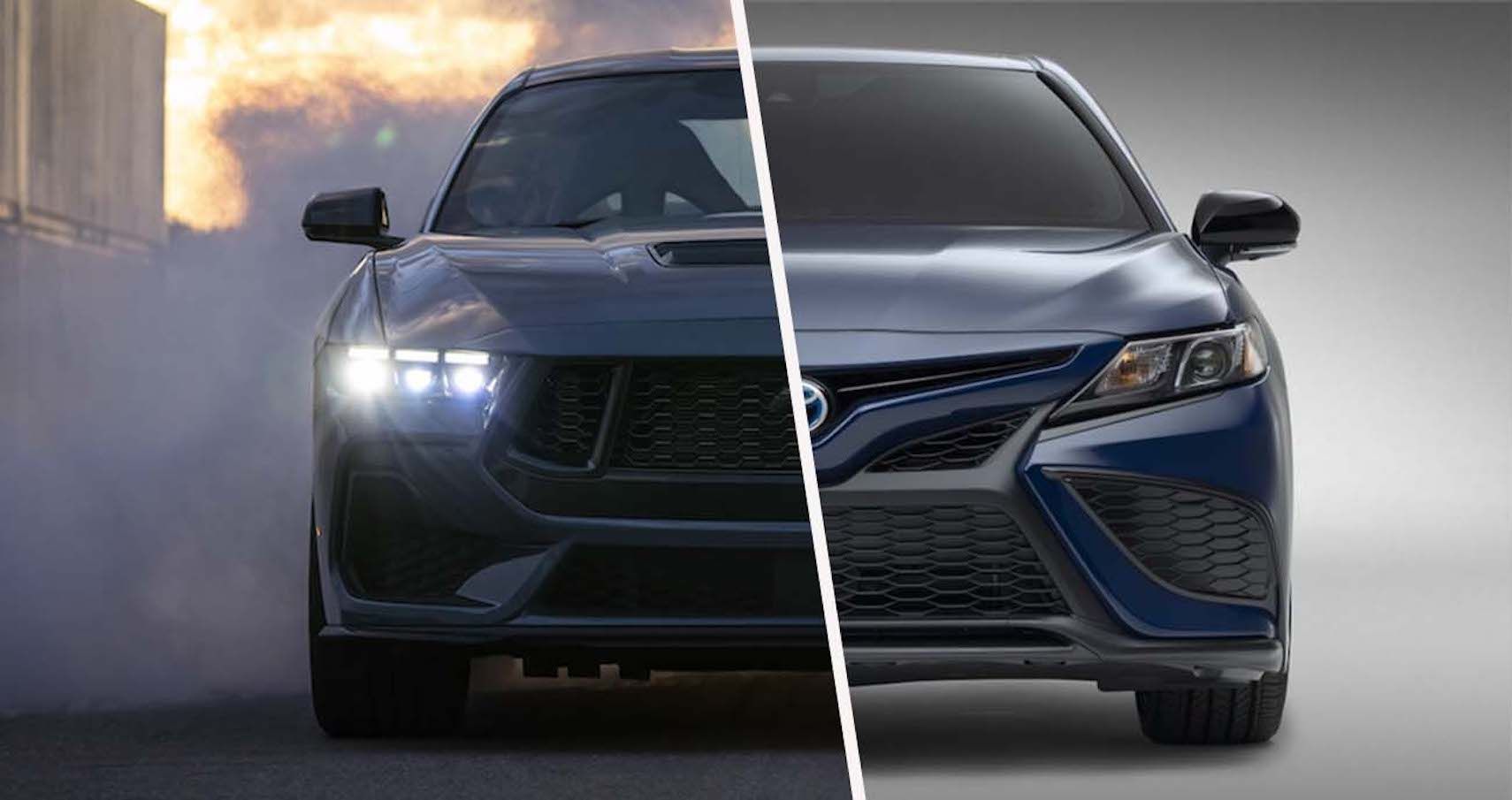 How The Toyota Camry V6 Compares To The Mustang EcoBoost