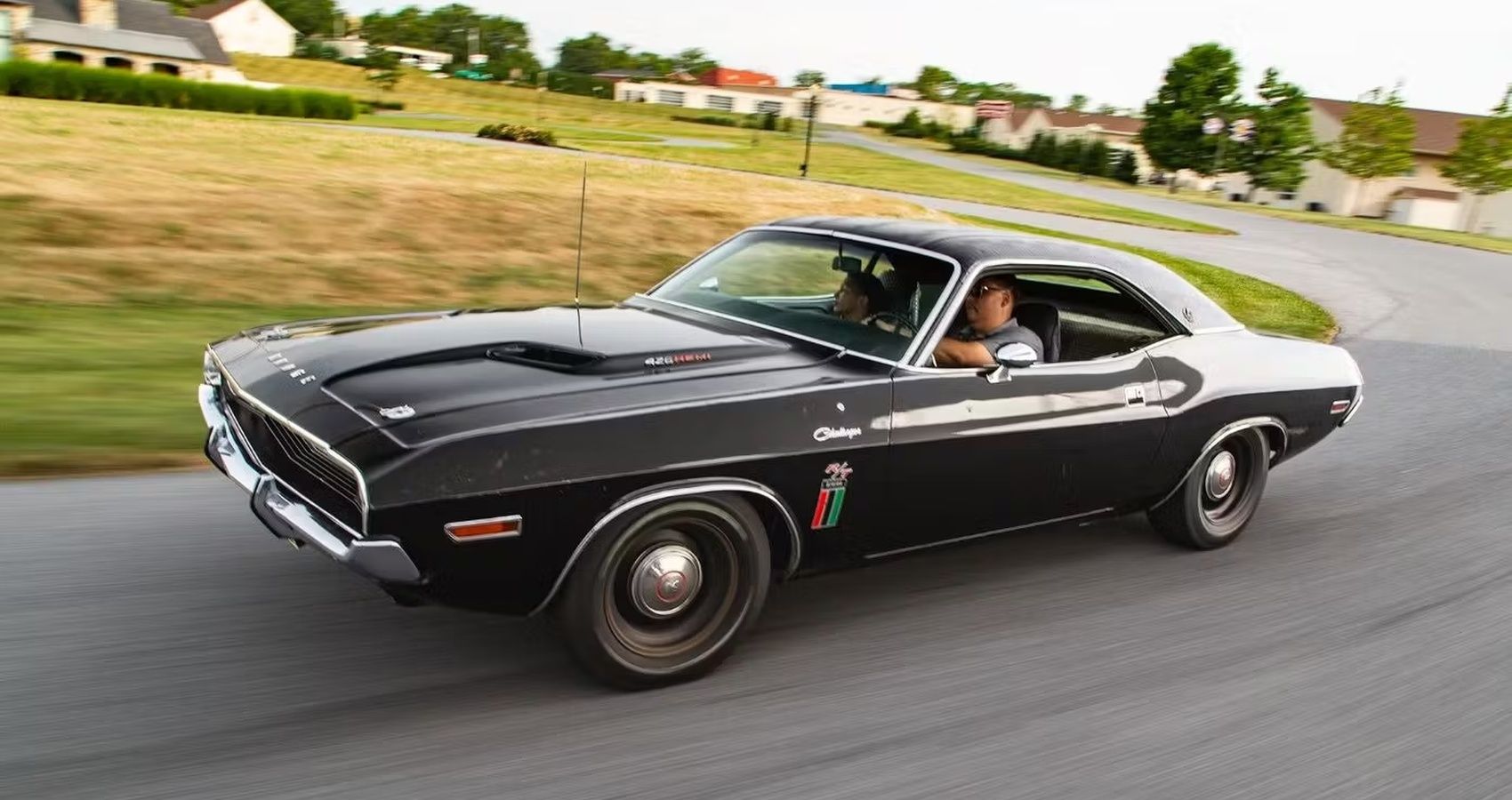 1970 Dodge Challenger Black Ghost IMAGEM EM DESTAQUE cortada