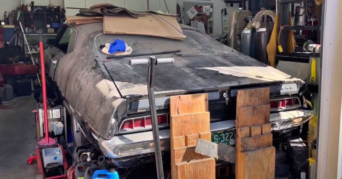 Perfil traseiro 1970 Ford Torino Cobra 429 Cobra Jet Barn Encontrar