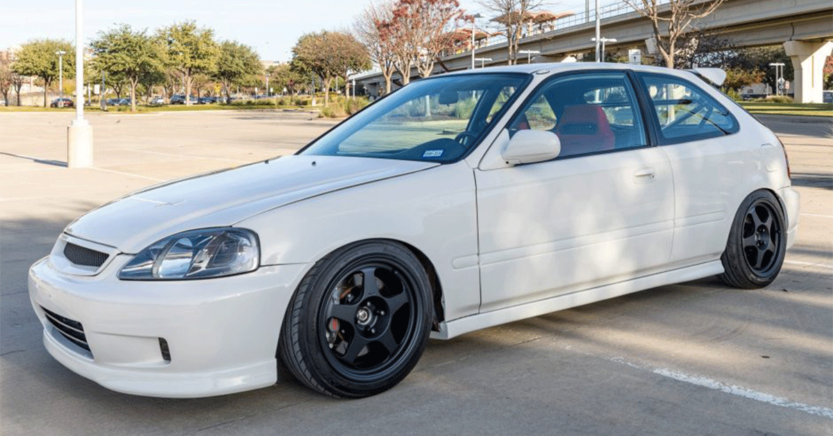 1996-Honda-Civic-Hatchback (branco) --- Lado