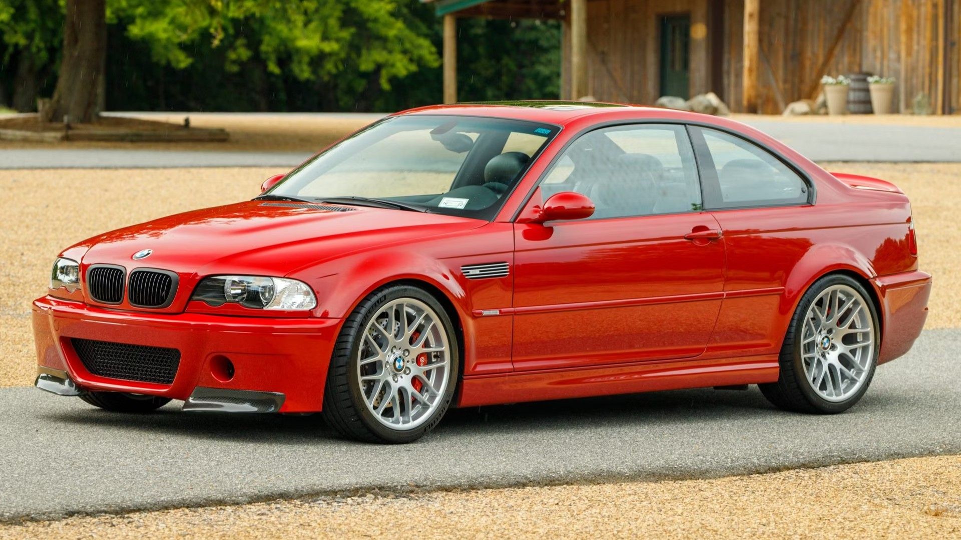 2003 BMW M3 Coupe in Red