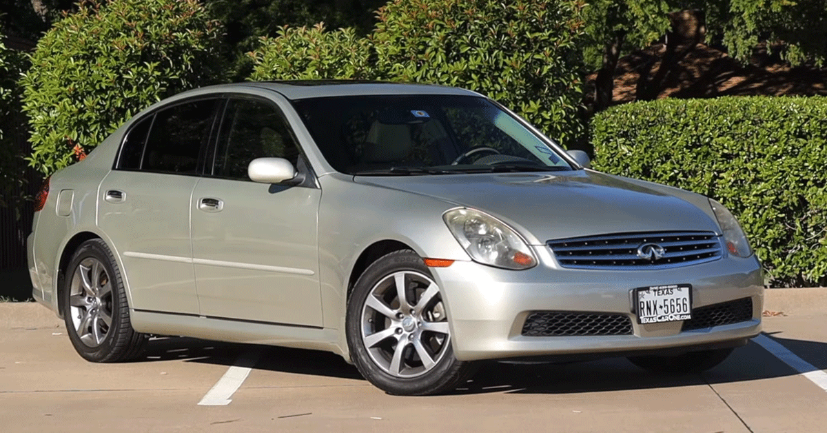 2006-Infiniti-G35-Sedan ---quarto dianteiro