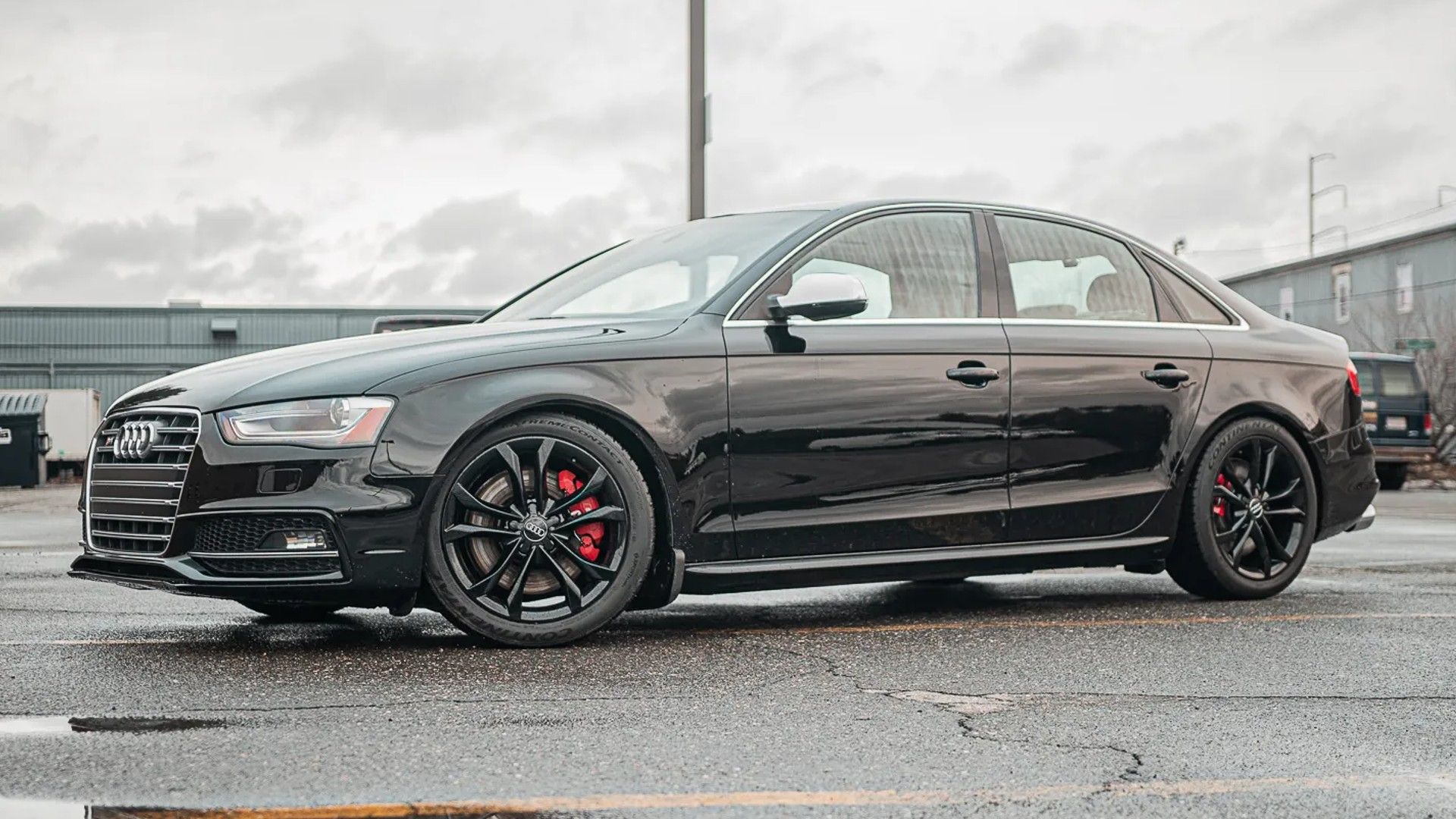 2015 Audi S4 in Black