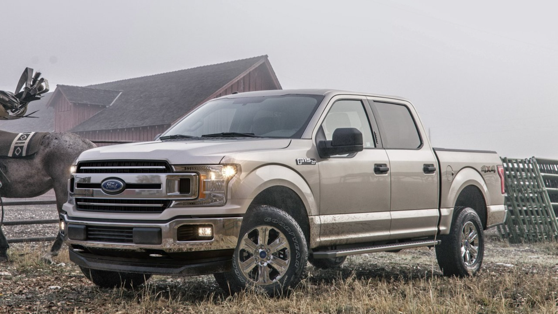 2018 Ford F-150 pickup truck parked