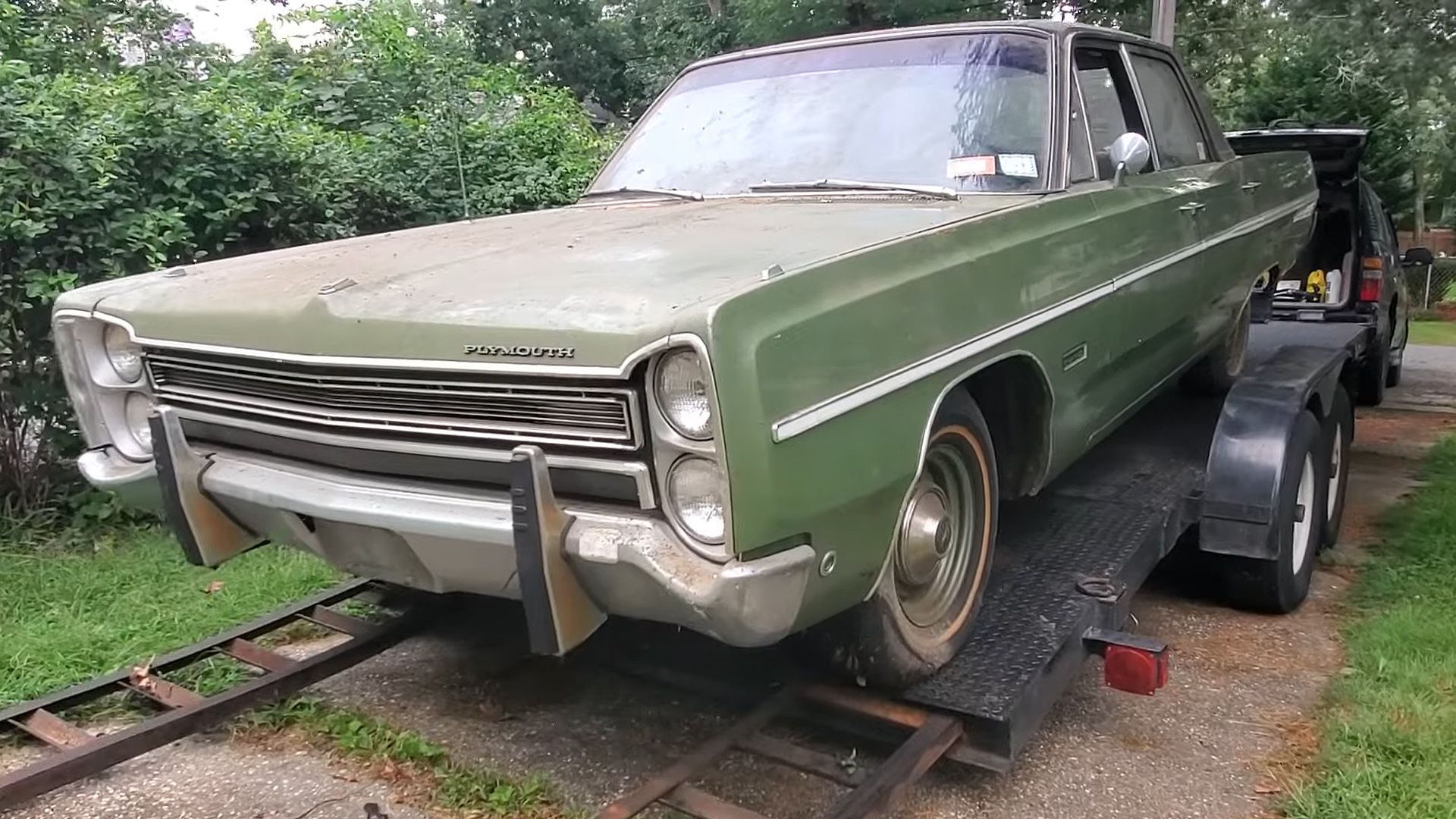 30 Years Of Junk Sits Between This Collector And A 1968 Plymouth