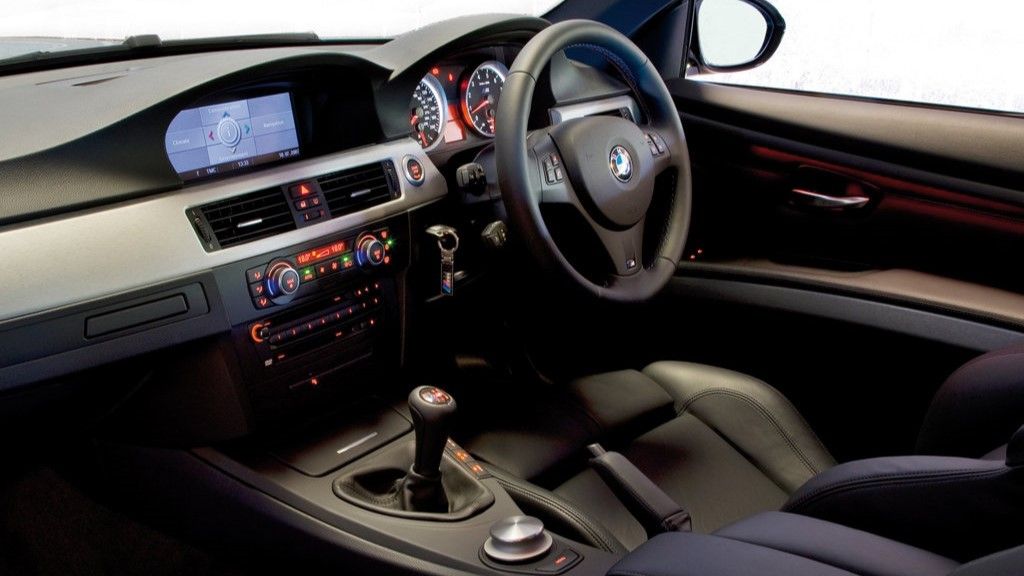 Foto do interior do BMW E92 M3 Coupe 2008
