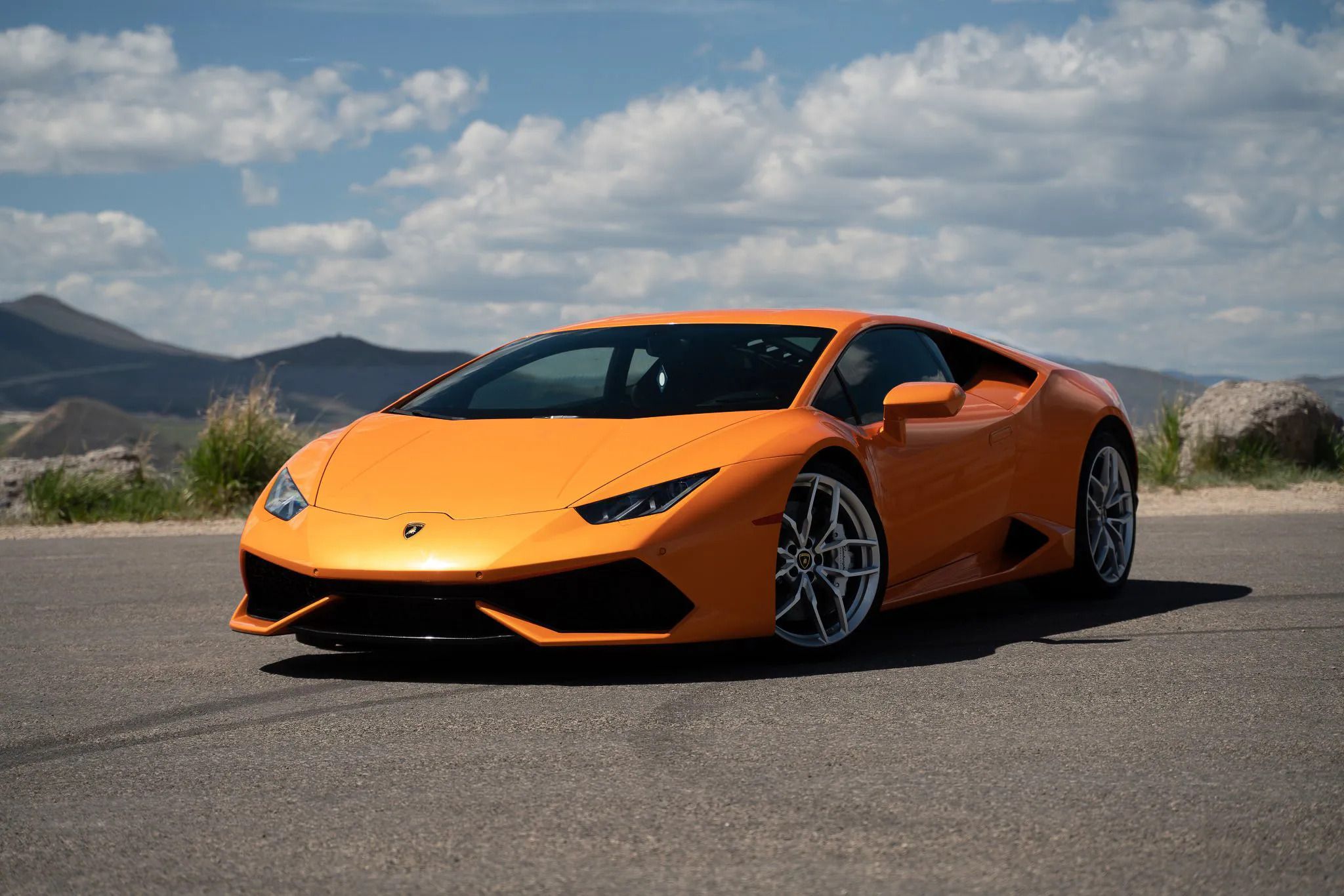 Laranja 2015 Lamborghini Huracan LP610-4