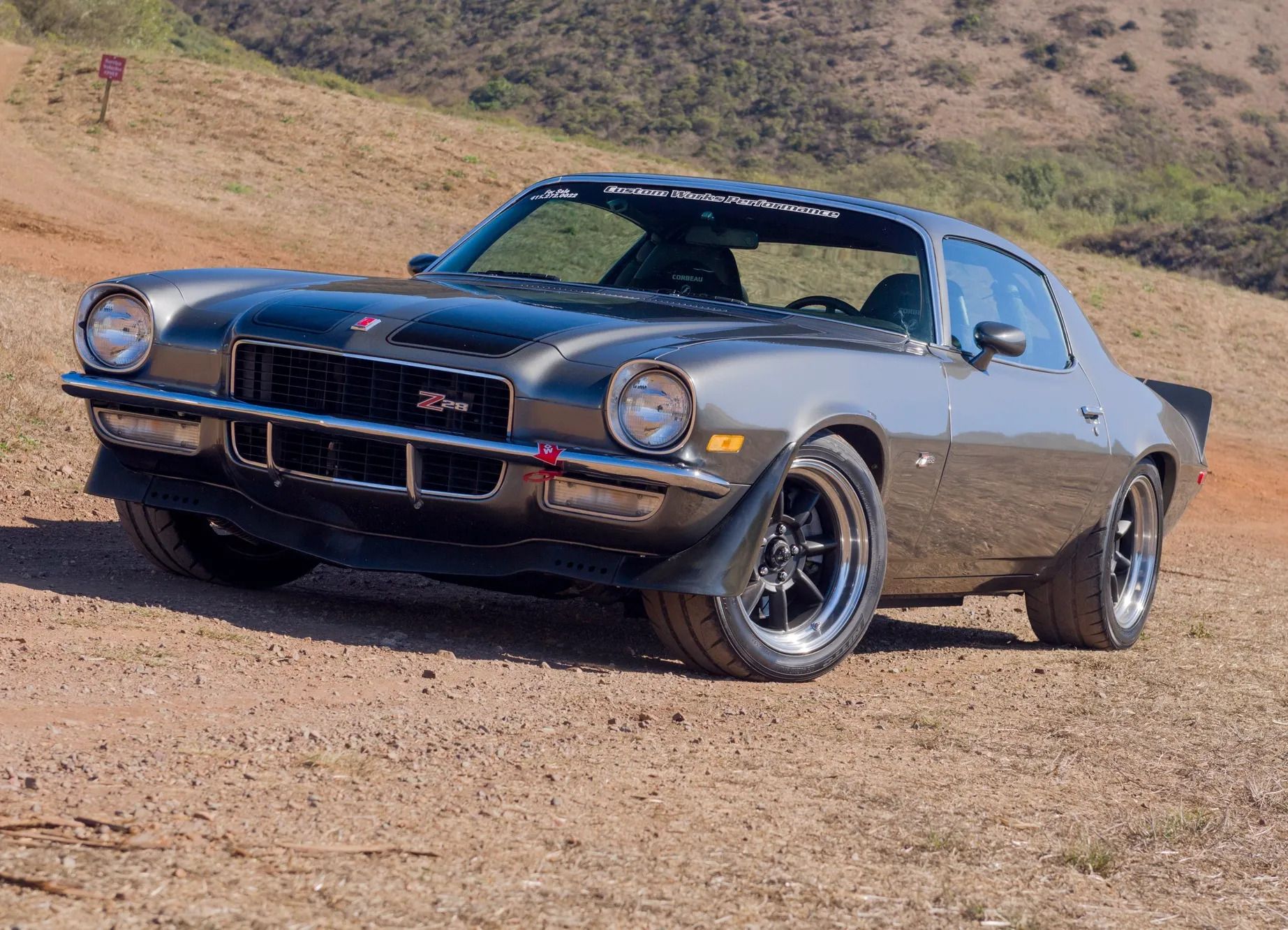 Chevrolet Camaro Z/28 cinza 1971