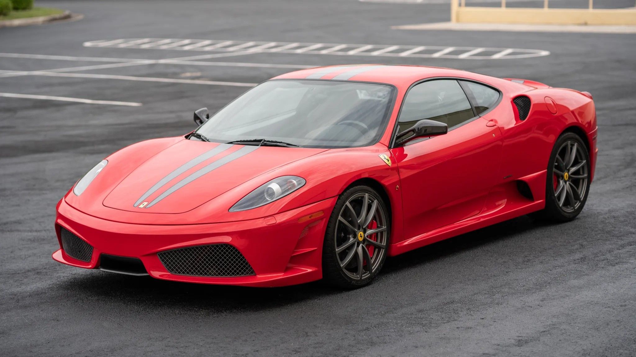 Ferrari 430 Scuderia vermelha 2008